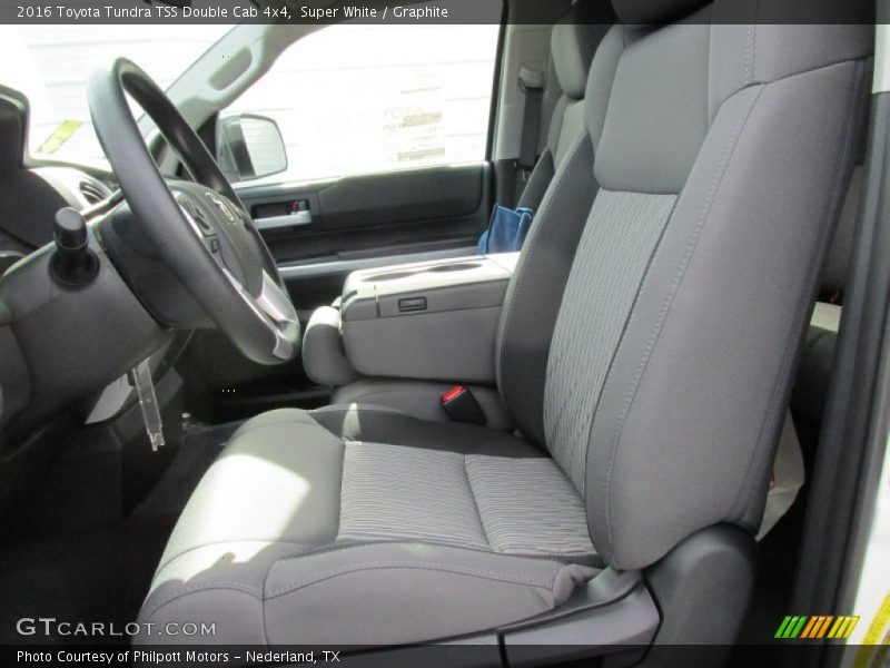 Super White / Graphite 2016 Toyota Tundra TSS Double Cab 4x4