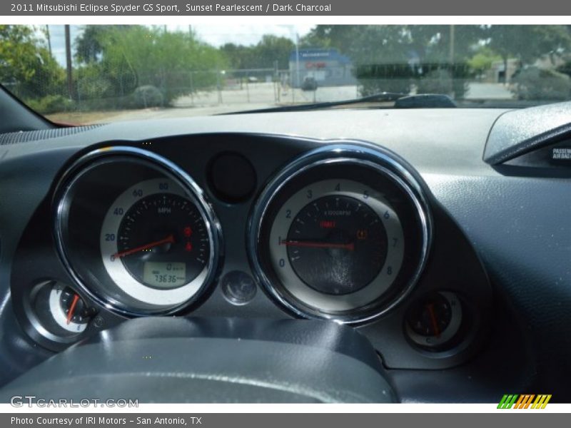 Sunset Pearlescent / Dark Charcoal 2011 Mitsubishi Eclipse Spyder GS Sport