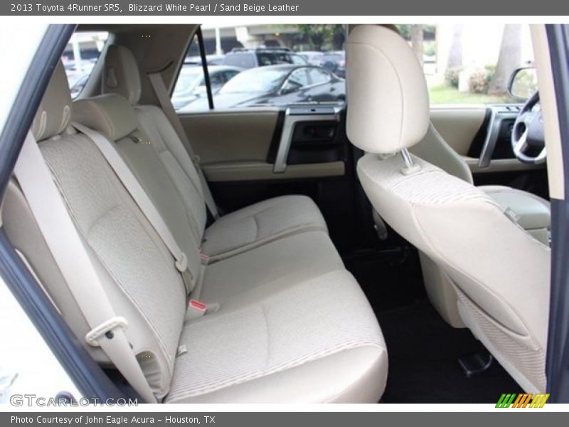 Blizzard White Pearl / Sand Beige Leather 2013 Toyota 4Runner SR5