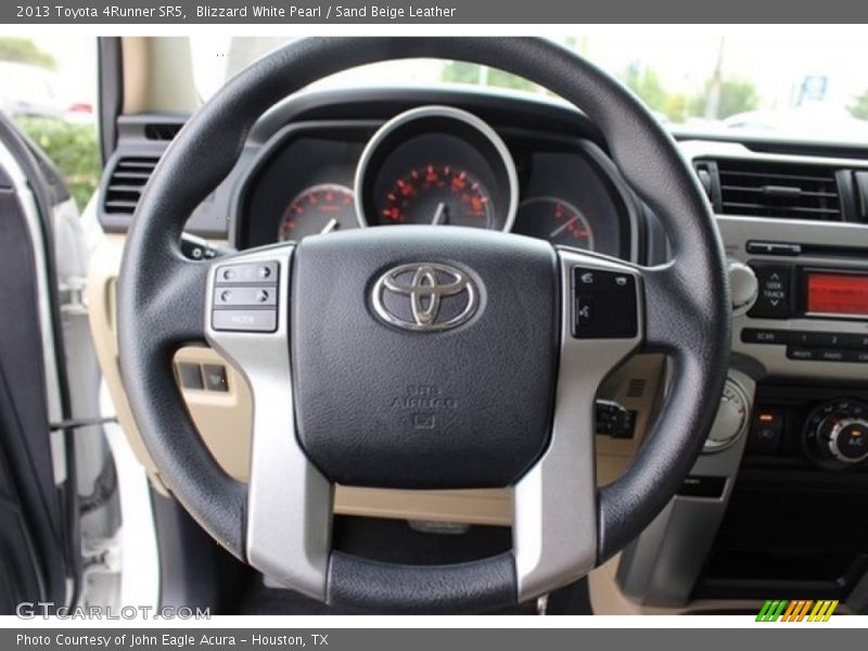 Blizzard White Pearl / Sand Beige Leather 2013 Toyota 4Runner SR5