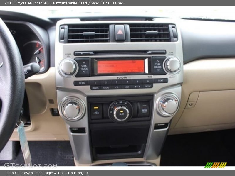 Blizzard White Pearl / Sand Beige Leather 2013 Toyota 4Runner SR5