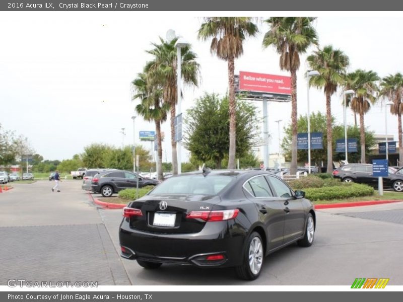 Crystal Black Pearl / Graystone 2016 Acura ILX