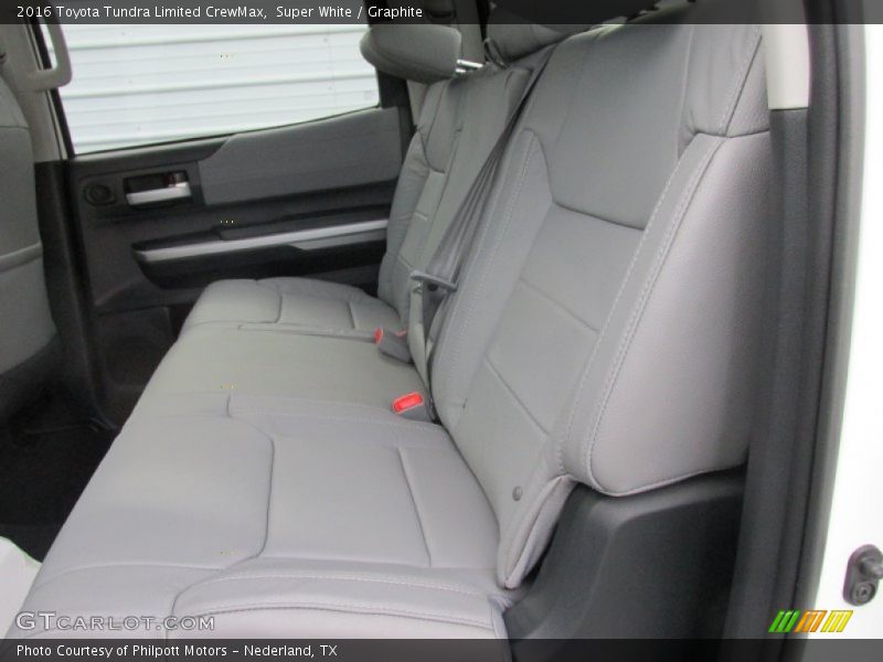 Super White / Graphite 2016 Toyota Tundra Limited CrewMax