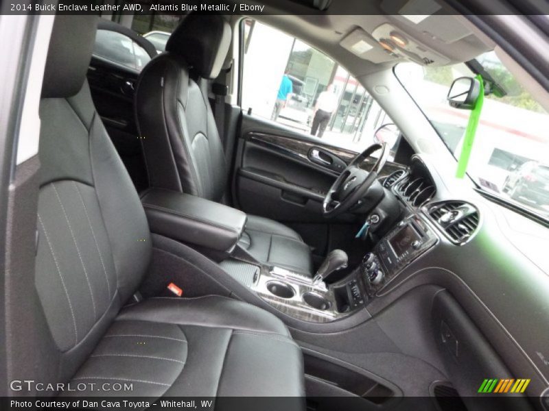 Atlantis Blue Metallic / Ebony 2014 Buick Enclave Leather AWD
