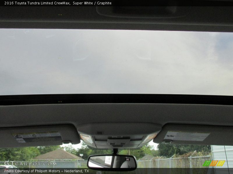 Super White / Graphite 2016 Toyota Tundra Limited CrewMax