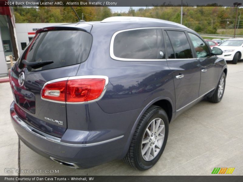 Atlantis Blue Metallic / Ebony 2014 Buick Enclave Leather AWD