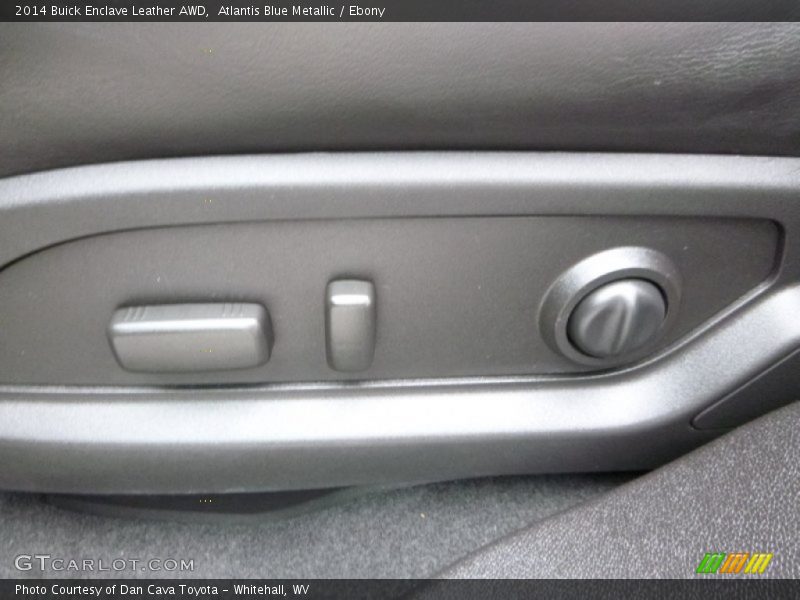 Atlantis Blue Metallic / Ebony 2014 Buick Enclave Leather AWD
