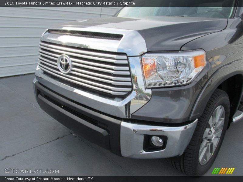 Magnetic Gray Metallic / Graphite 2016 Toyota Tundra Limited CrewMax