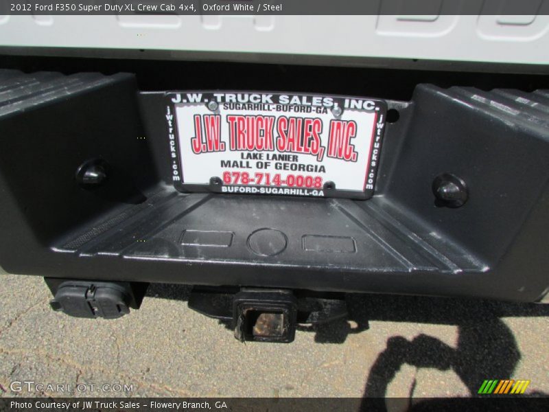 Oxford White / Steel 2012 Ford F350 Super Duty XL Crew Cab 4x4