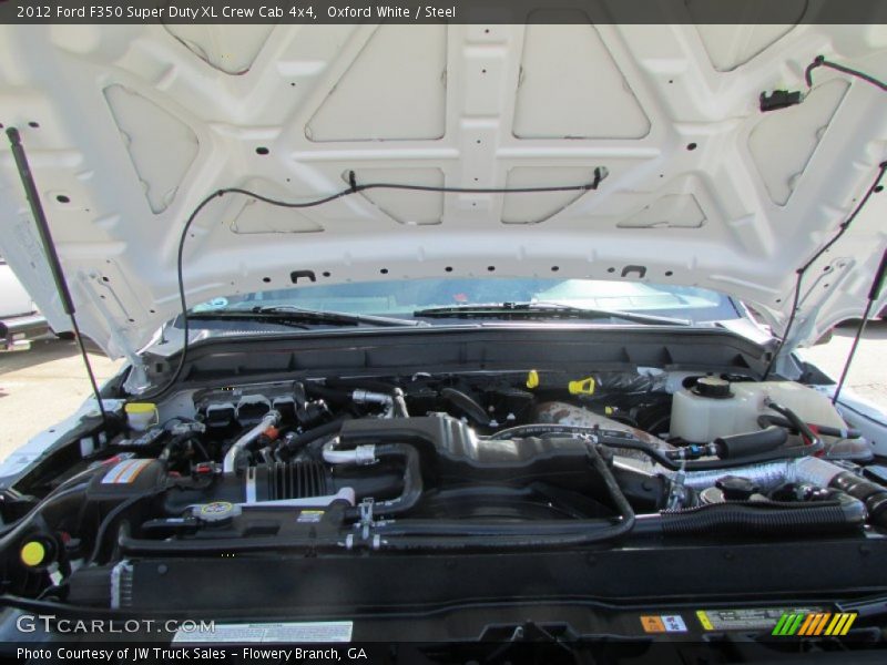 Oxford White / Steel 2012 Ford F350 Super Duty XL Crew Cab 4x4