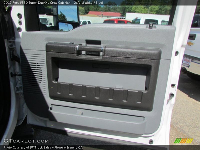 Oxford White / Steel 2012 Ford F350 Super Duty XL Crew Cab 4x4