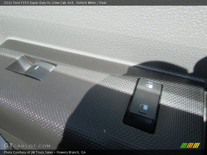 Oxford White / Steel 2012 Ford F350 Super Duty XL Crew Cab 4x4