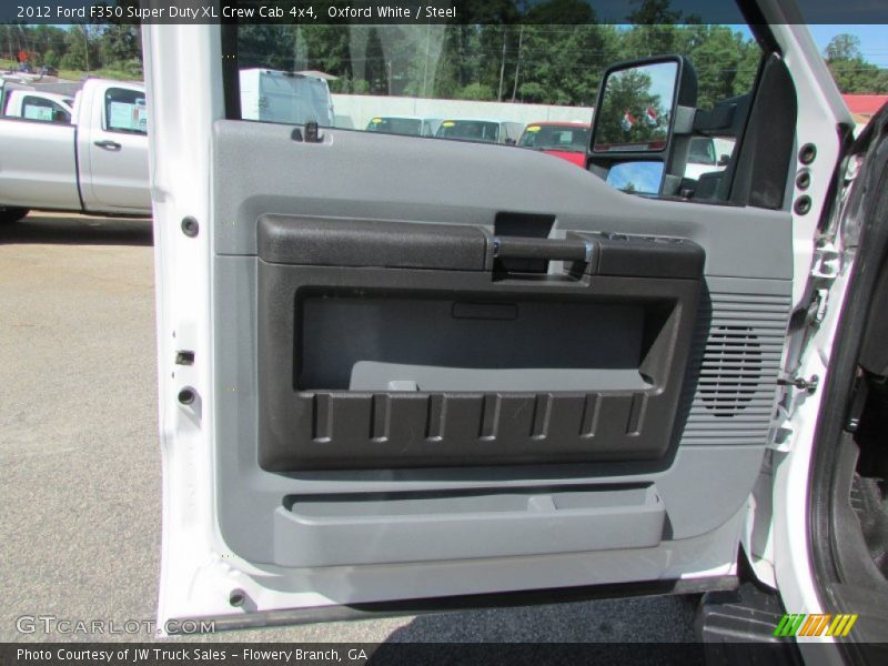 Oxford White / Steel 2012 Ford F350 Super Duty XL Crew Cab 4x4