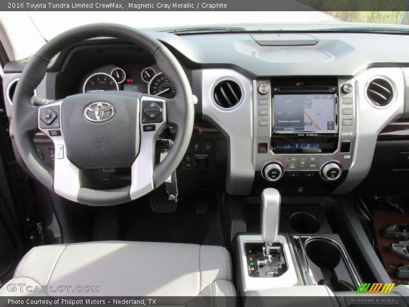 Dashboard of 2016 Tundra Limited CrewMax
