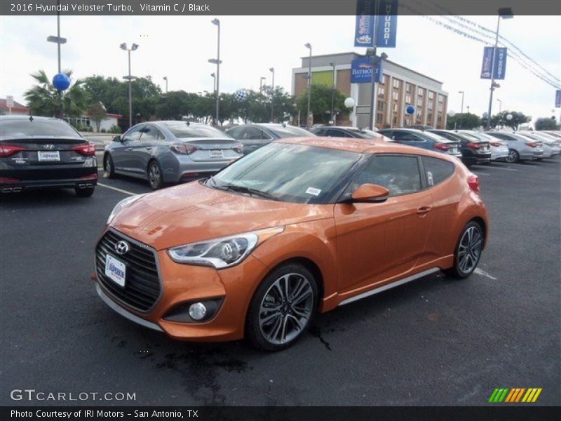 Vitamin C / Black 2016 Hyundai Veloster Turbo