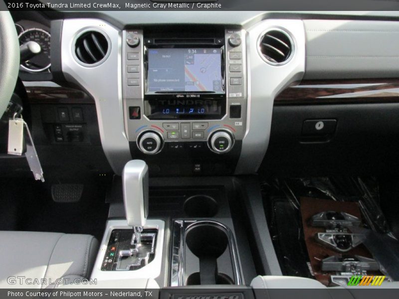 Controls of 2016 Tundra Limited CrewMax