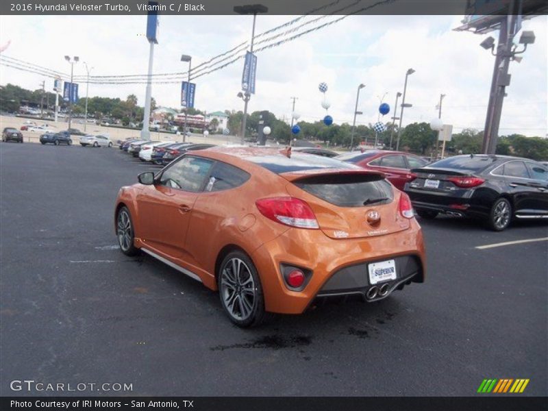 Vitamin C / Black 2016 Hyundai Veloster Turbo