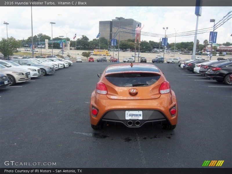 Vitamin C / Black 2016 Hyundai Veloster Turbo