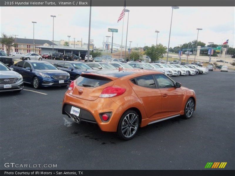 Vitamin C / Black 2016 Hyundai Veloster Turbo