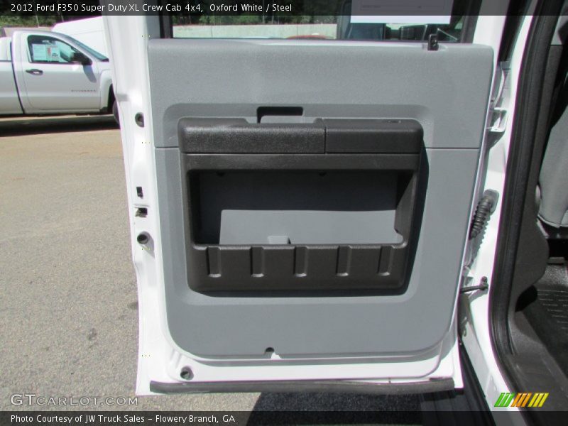 Oxford White / Steel 2012 Ford F350 Super Duty XL Crew Cab 4x4