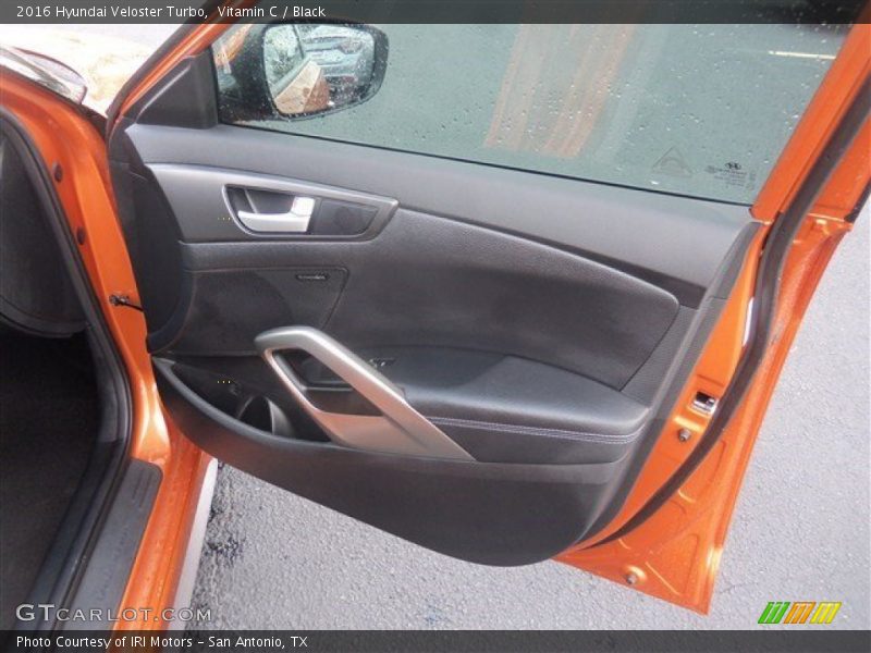 Vitamin C / Black 2016 Hyundai Veloster Turbo
