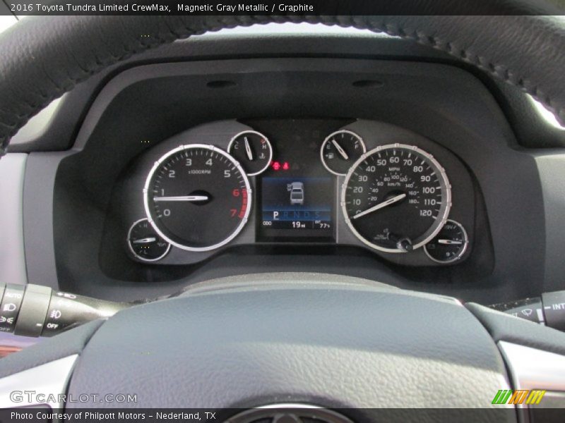  2016 Tundra Limited CrewMax Limited CrewMax Gauges