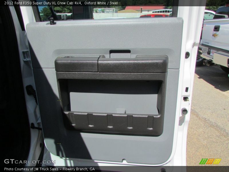 Oxford White / Steel 2012 Ford F350 Super Duty XL Crew Cab 4x4