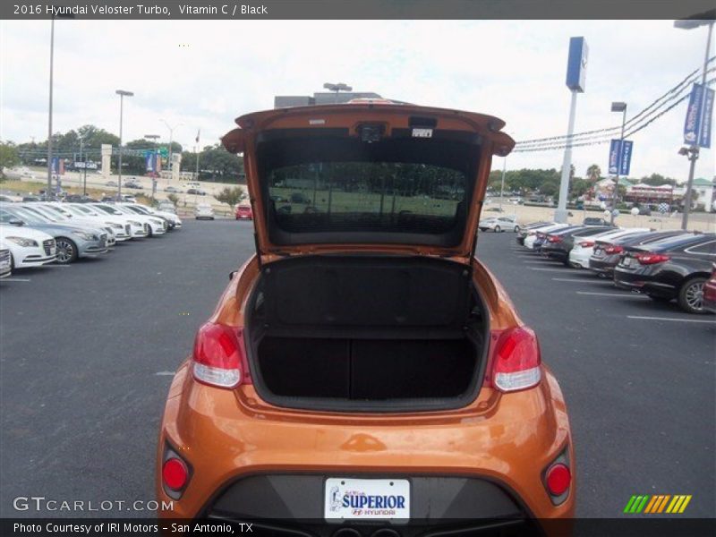Vitamin C / Black 2016 Hyundai Veloster Turbo