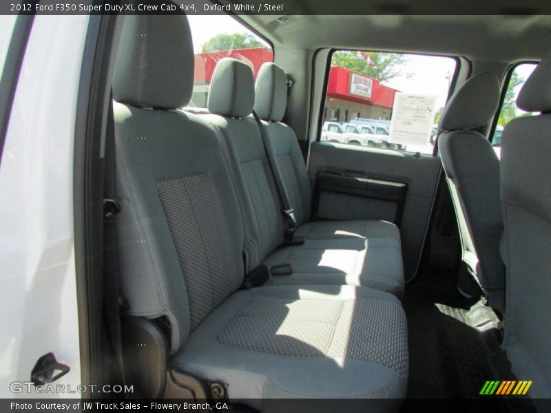 Oxford White / Steel 2012 Ford F350 Super Duty XL Crew Cab 4x4