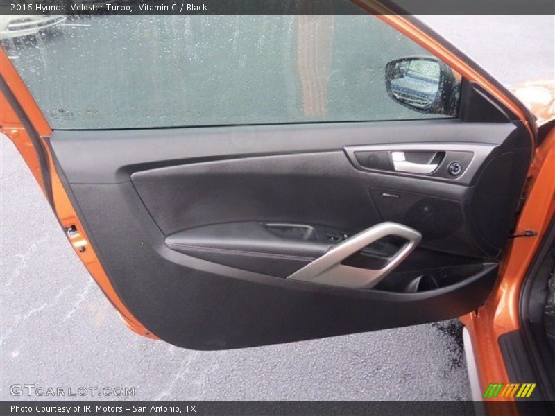 Vitamin C / Black 2016 Hyundai Veloster Turbo