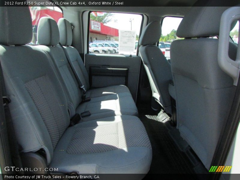 Oxford White / Steel 2012 Ford F350 Super Duty XL Crew Cab 4x4