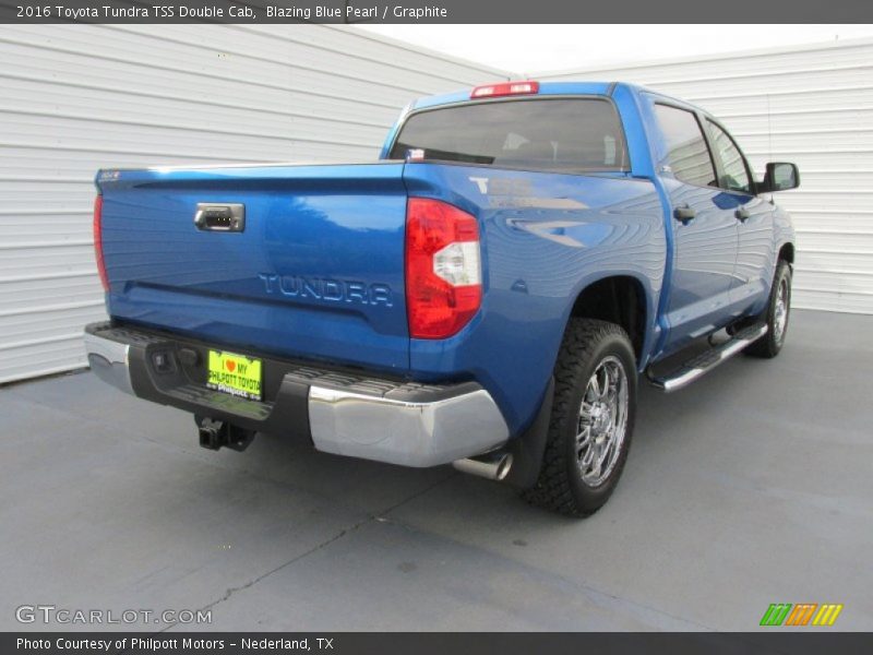 Blazing Blue Pearl / Graphite 2016 Toyota Tundra TSS Double Cab