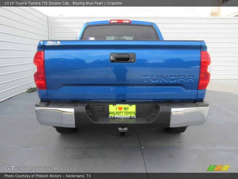 Blazing Blue Pearl / Graphite 2016 Toyota Tundra TSS Double Cab
