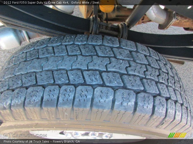 Oxford White / Steel 2012 Ford F350 Super Duty XL Crew Cab 4x4