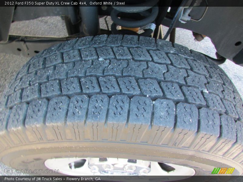 Oxford White / Steel 2012 Ford F350 Super Duty XL Crew Cab 4x4