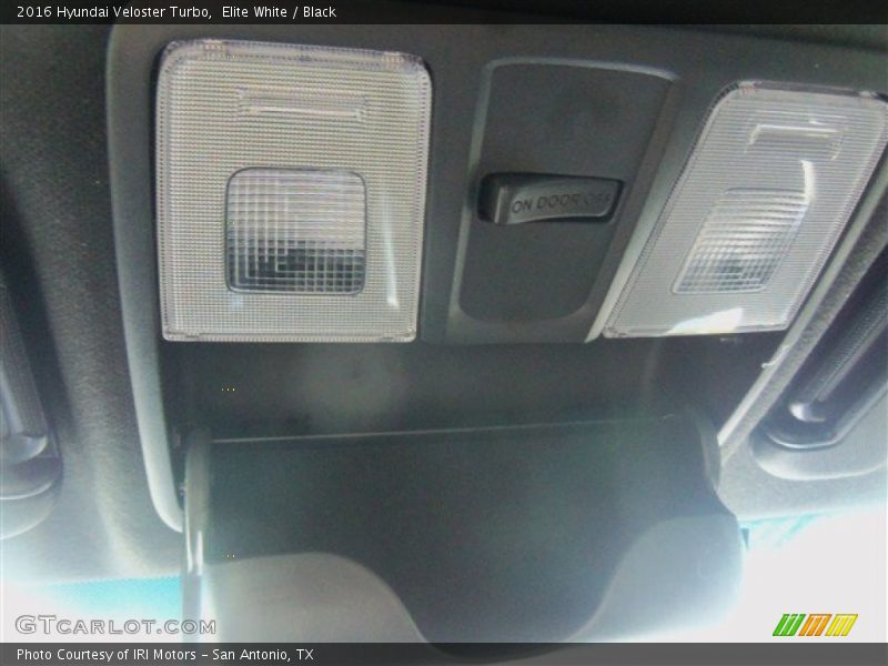 Elite White / Black 2016 Hyundai Veloster Turbo