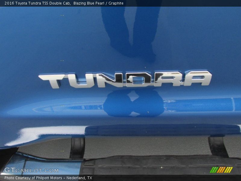 Blazing Blue Pearl / Graphite 2016 Toyota Tundra TSS Double Cab