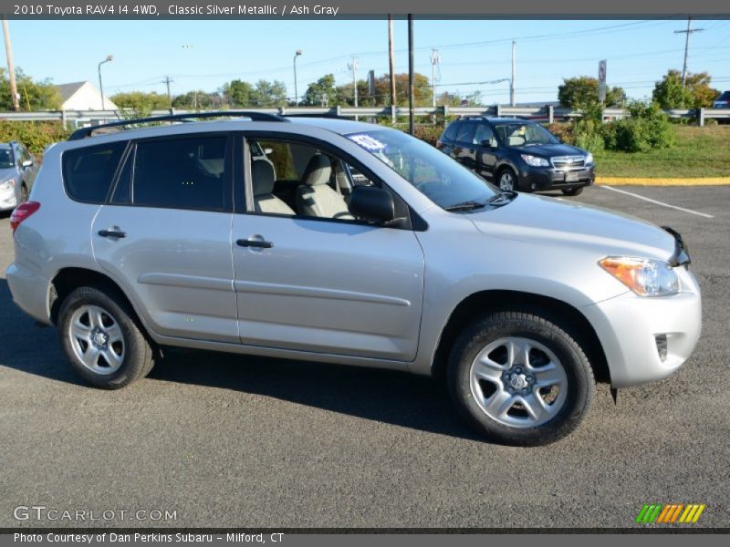 Classic Silver Metallic / Ash Gray 2010 Toyota RAV4 I4 4WD