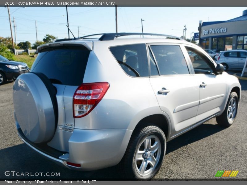 Classic Silver Metallic / Ash Gray 2010 Toyota RAV4 I4 4WD
