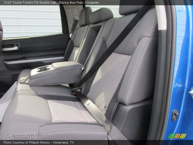 Blazing Blue Pearl / Graphite 2016 Toyota Tundra TSS Double Cab