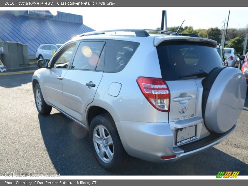 Classic Silver Metallic / Ash Gray 2010 Toyota RAV4 I4 4WD