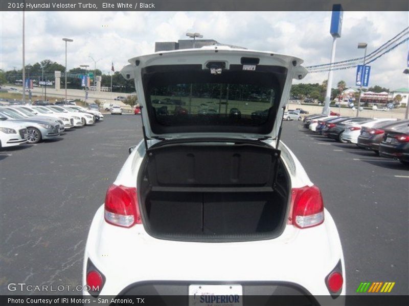 Elite White / Black 2016 Hyundai Veloster Turbo