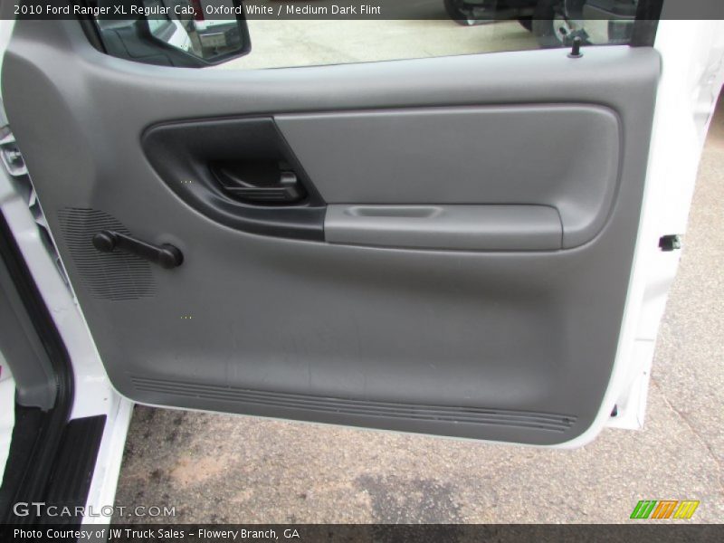 Oxford White / Medium Dark Flint 2010 Ford Ranger XL Regular Cab