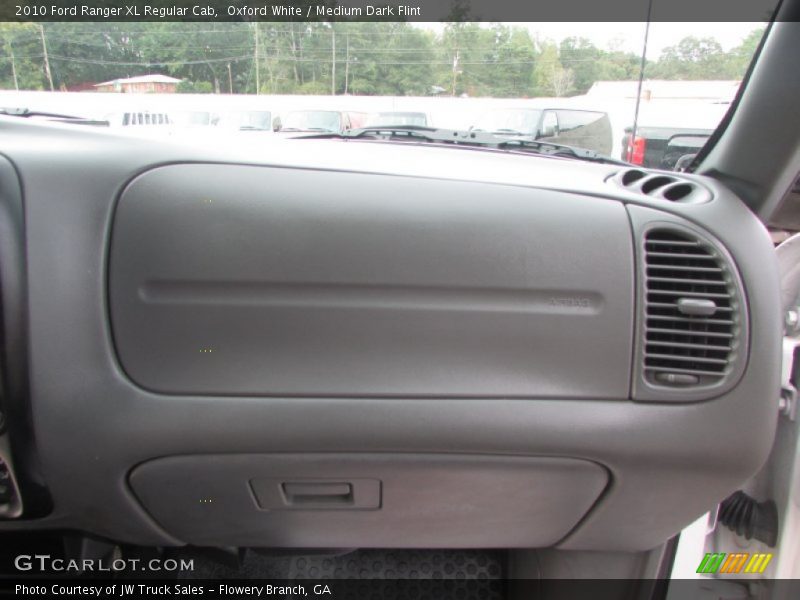 Oxford White / Medium Dark Flint 2010 Ford Ranger XL Regular Cab