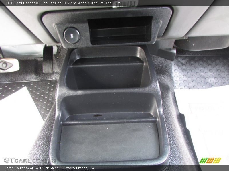 Oxford White / Medium Dark Flint 2010 Ford Ranger XL Regular Cab