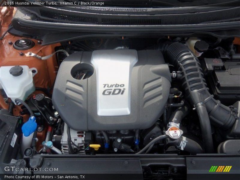 Vitamin C / Black/Orange 2016 Hyundai Veloster Turbo