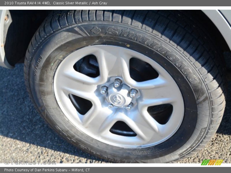 Classic Silver Metallic / Ash Gray 2010 Toyota RAV4 I4 4WD