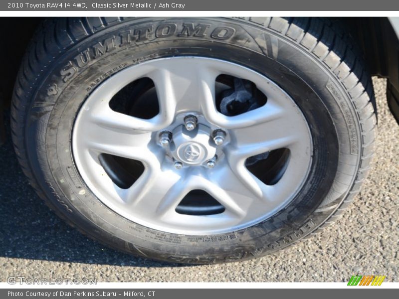 Classic Silver Metallic / Ash Gray 2010 Toyota RAV4 I4 4WD