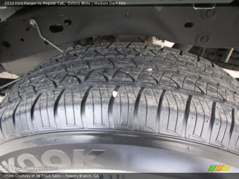 Oxford White / Medium Dark Flint 2010 Ford Ranger XL Regular Cab