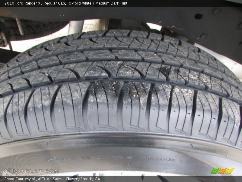 Oxford White / Medium Dark Flint 2010 Ford Ranger XL Regular Cab